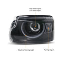 Euronavigate Car Defender Style Headlights for Land Rover Discovery 4 Vehicle Headlamp Plug And Play Upgrade Replacement Retrofit Aftermarket Accessories