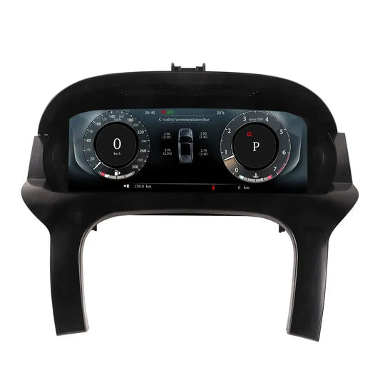 Euronavigate Coche Nueva llegada 12,3 ''Auto Digital Cluster Sistema Linux Coche LCD Instrumento de tablero para Range Rover Evoque 2010-2017 Retrofit Accesorios del mercado de accesorios