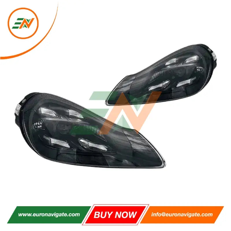 Euronavigate Car Porsche Cayenne 957 Matrix Headlights Vehicle Headlamp Plug And Play Upgrade Retrofit Aftermarket Accessories