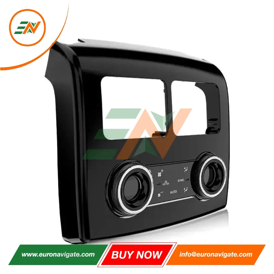 Euronavigate Panel de control de aire acondicionado trasero de coche LED para Range Rover Vogue l405 y Sport L494 LCD Pantalla táctil Placa de repuesto HVAC Plug and Play Retrofit Accesorios del mercado de accesorios