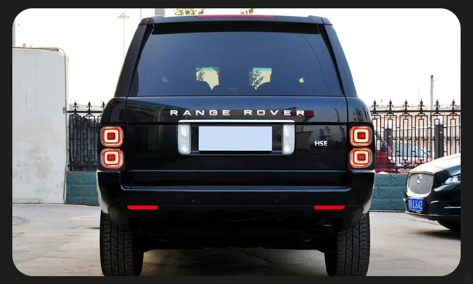 New Range Rover Rear Light Modification Defender Style LED Taillights for Range Rover Vogue L322