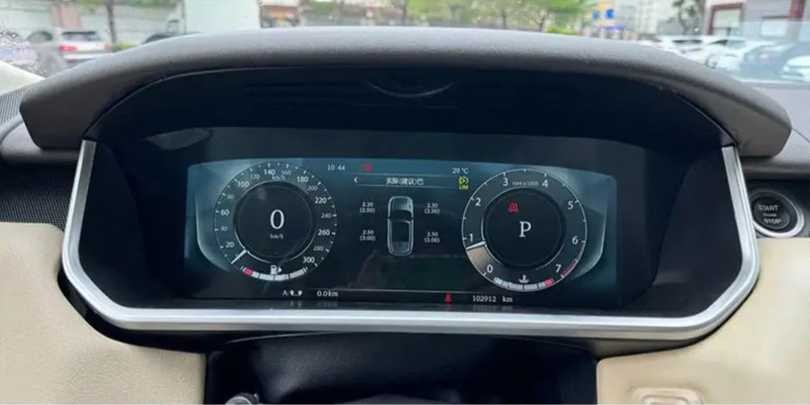 Looking for a digital speedometer upgrade for your Range Rover L494? Our 12.3" LCD instrument panel features a Linux system, fast start-up, and retains all the original car functions. Shop now to get free global shipping and a one-year warranty.