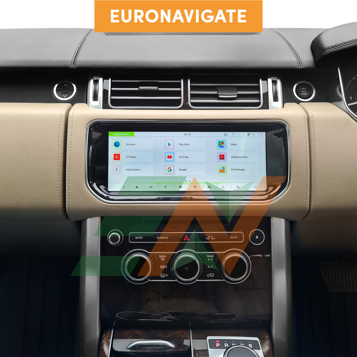 Transform your Range Rover Vogue L405 interior with a sleek 10.25" Android Car Radio. Enjoy enhanced navigation, music & hands-free calling with Euronavigate.