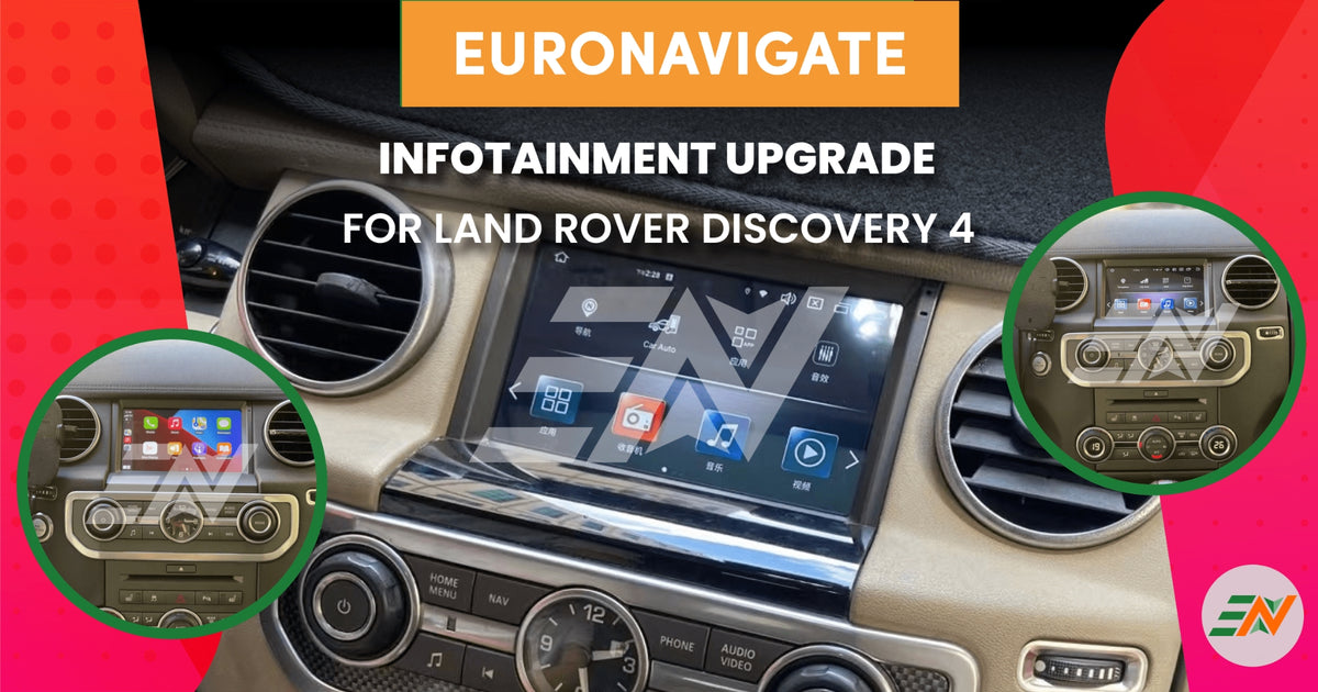 Android OEM-Look HD IPS Système d'infodivertissement à écran pour Land Rover Discovery 4