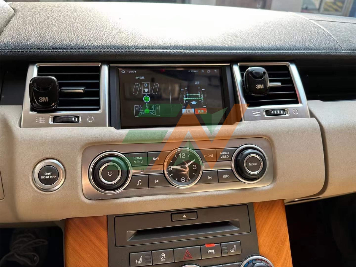 12.0 Actualización de infoentretenimiento android para Range Rover Sport L320