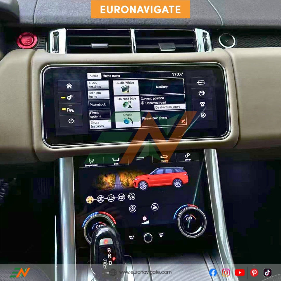12.3-inch Android High-Tech HD IPS Display Infotainment for Range Rover ...