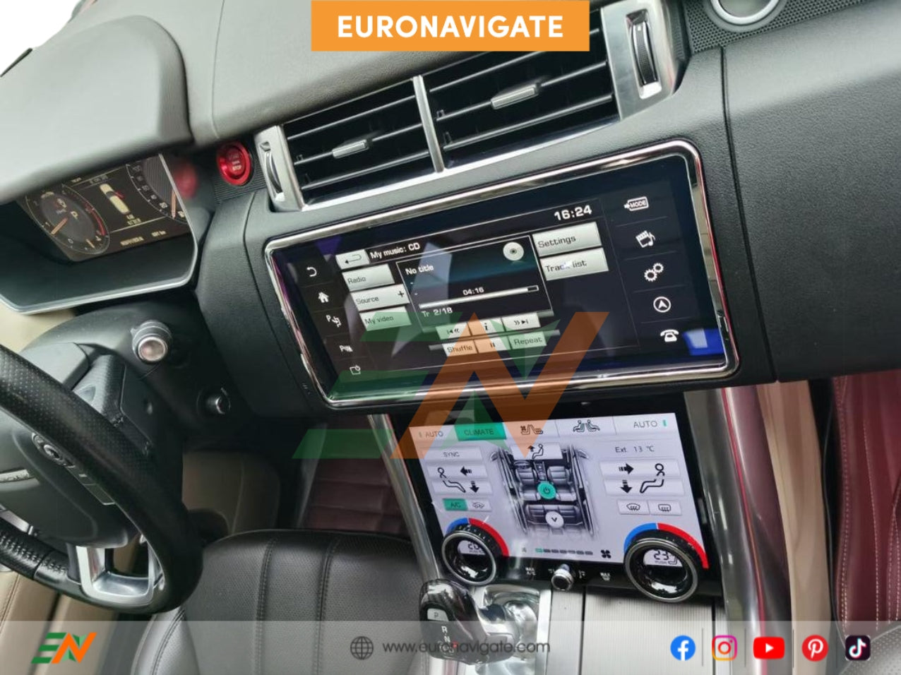 2012 Range Rover Android Gps Unit 12.3-Inch Android Car Navigation Infotainment for Range Rover Sport L494