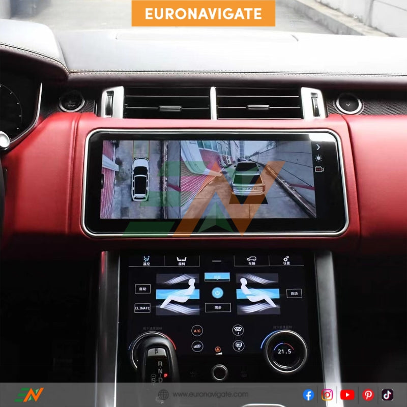 Interactive Display Module A Range Rover 12.3-inch Android High-Tech HD IPS Display Infotainment for Range Rover ...