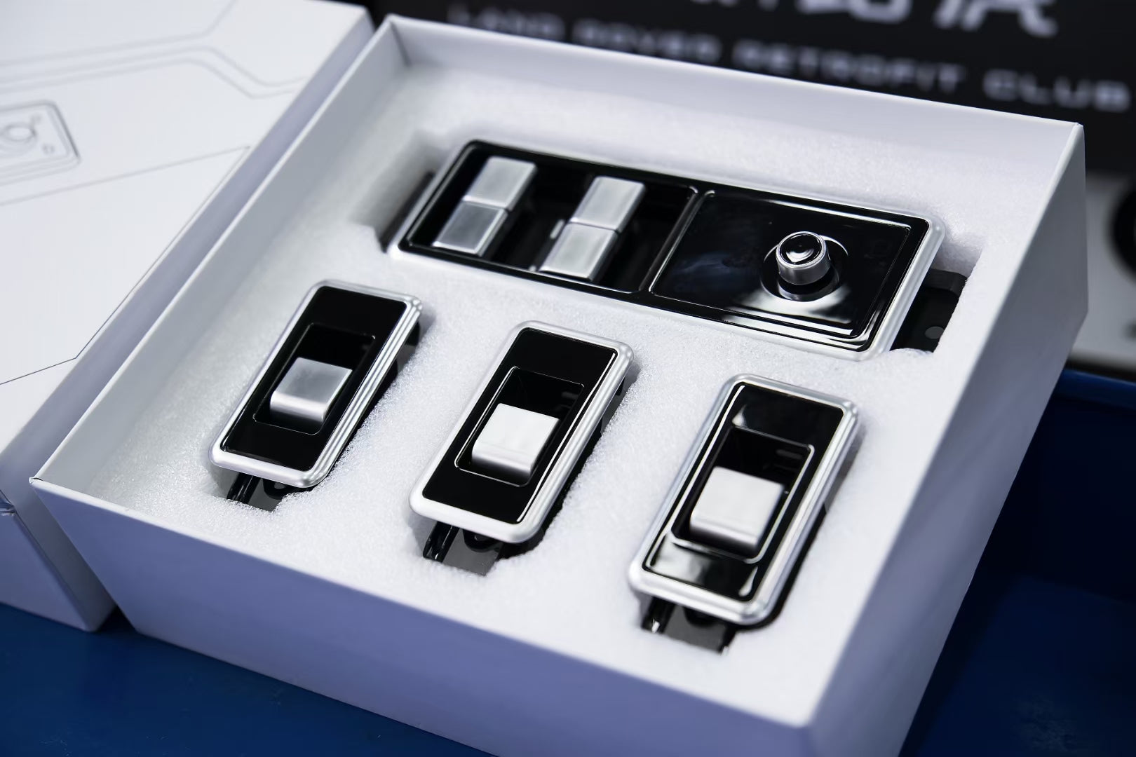 Land Rover Remote Windows Power Window Switch Set for Range Rover Vogue L405, Sport L494 and ...