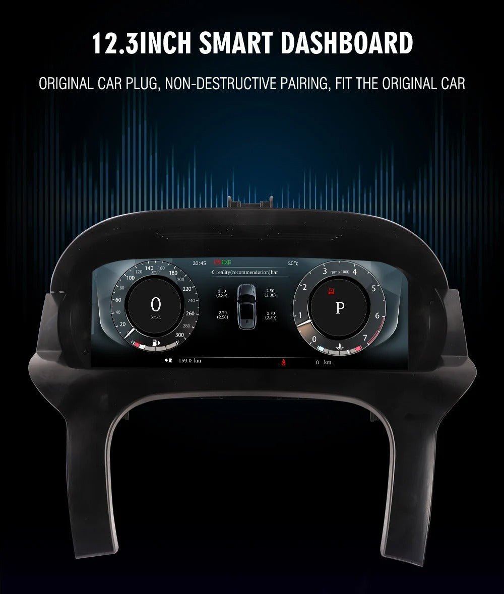 Tablero digital de 12.3" para Range Rover Evoque L538