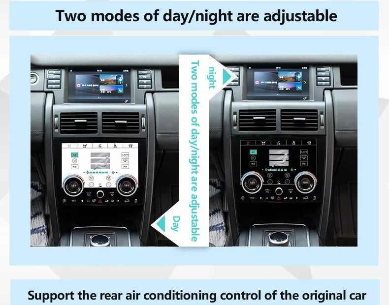 HD IPS LCD Módulo de control de CA con pantalla táctil para Land Rover Discovery Sport L550