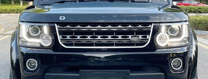 Euronavigate Car Front Bumper Grille for Discovery 4 2014-2016 Front Bumper Grille Retrofit Aftermarket Accessories