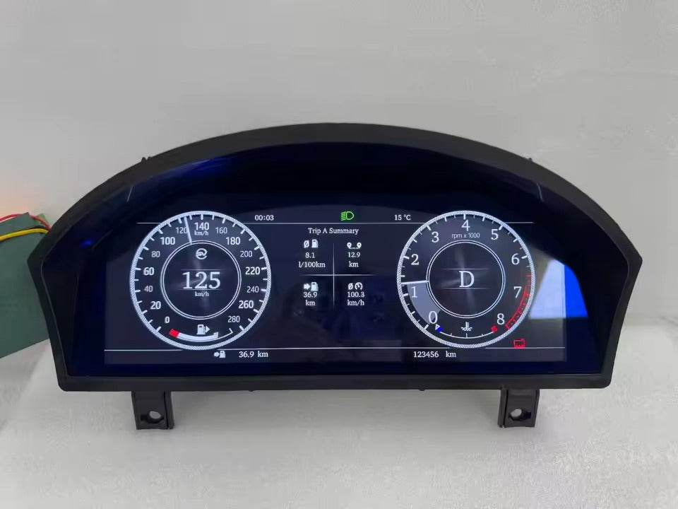 Euronavigate Car 12.3" LCD Digital Instrument Cluster for Range Rover Sport L320 Digital Instrument Cluster Retrofit Aftermarket Accessories