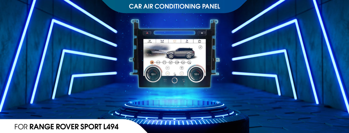Euronavigate AC conditioning LCD touch screen climate control panel Range Rover Sport L494 2013-2017