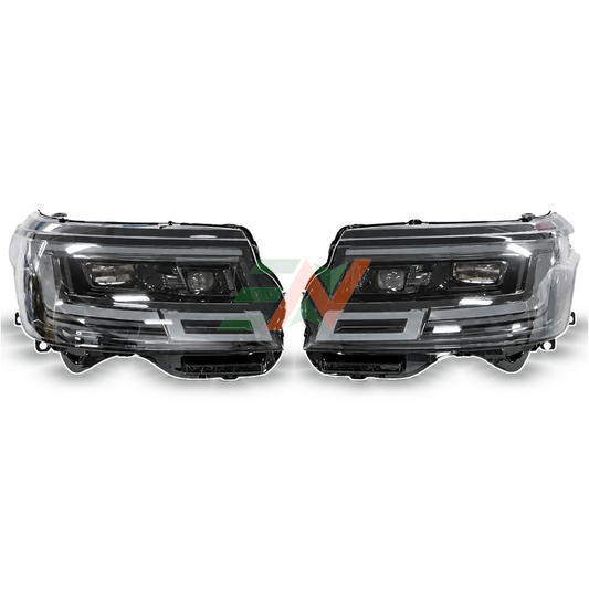 2023-Style DRL LED Headlights Facelift-Conversion Kit for Range Rover Vogue L405