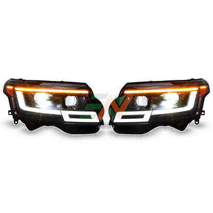 2023-Style DRL LED Headlights Facelift-Conversion Kit for Range Rover Vogue L405