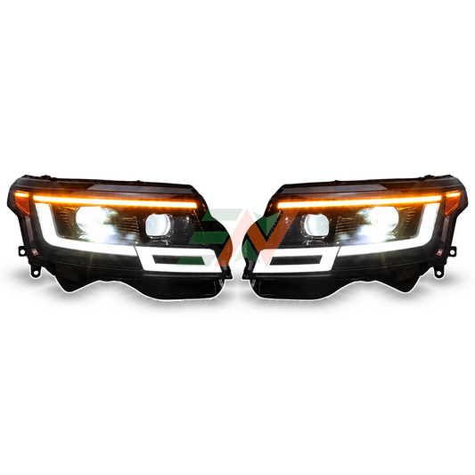 2023-Style DRL LED Headlights Facelift-Conversion Kit for Range Rover Vogue L405