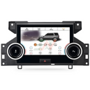 AC control module Land Rover Discovery 4 original vehicle climate settings - 4x4 terrain info display