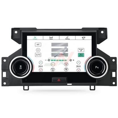 Módulo de control de aire acondicionado Land Rover Discovery 4 configuraciones de clima original del vehículo - vista frontal completa