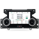 AC control module Land Rover Discovery 4 original vehicle climate settings - full front view