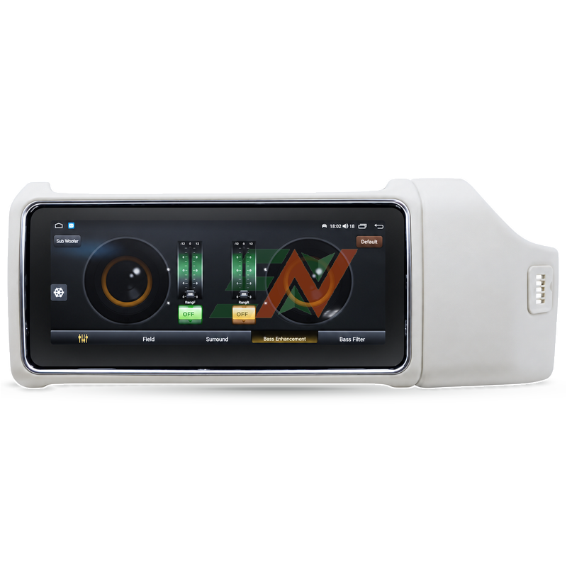 Android Flip Screen Range Rover Vogue L405 multimedia system with bass enhancement controls