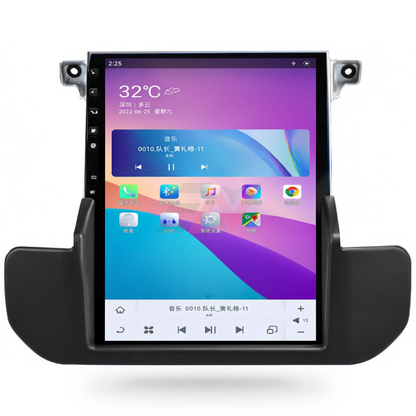 Unité principale Android pour Land Rover Discovery 4 avec écran d'infodivertissement vertical et applications pour l'écran d'accueil