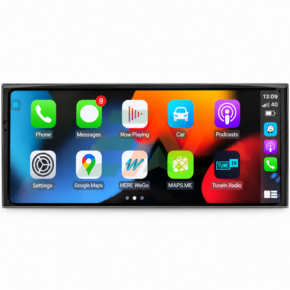 Android head unit for Range Rover Vogue L322 with Apple CarPlay support with app icons