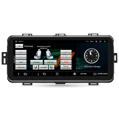 Android head unit Range Rover Vogue L405 integrated car control system with seat and climate functions