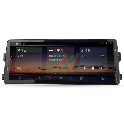 Pantalla de infoentretenimiento Android para Land Rover Discovery 4 con pantalla del sistema de acceso al menú OEM