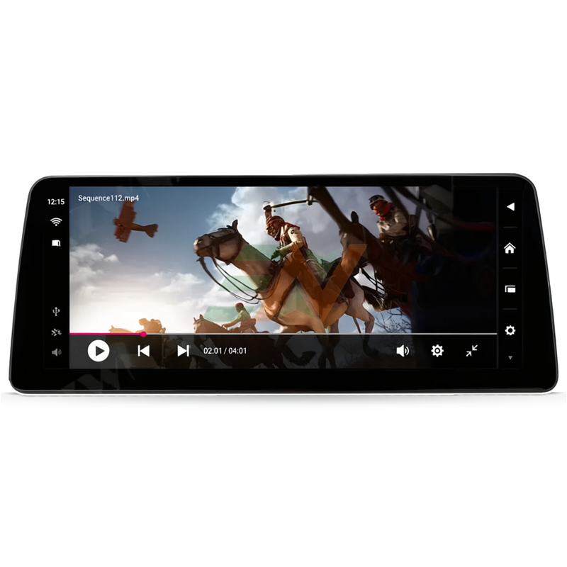 Pantalla de infoentretenimiento Android para Land Rover Discovery 4 con pantalla de reproducción de video