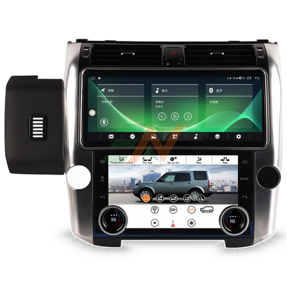 Sistema de información y entretenimiento para automóviles Land Rover Discovery 4 Pantalla multimedia Android de 12,3 pulgadas con pantalla de información del vehículo