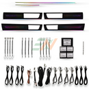 Automotive Interior Ambient Lighting Kit Land Rover Discovery 4 flowing design car lights kit components