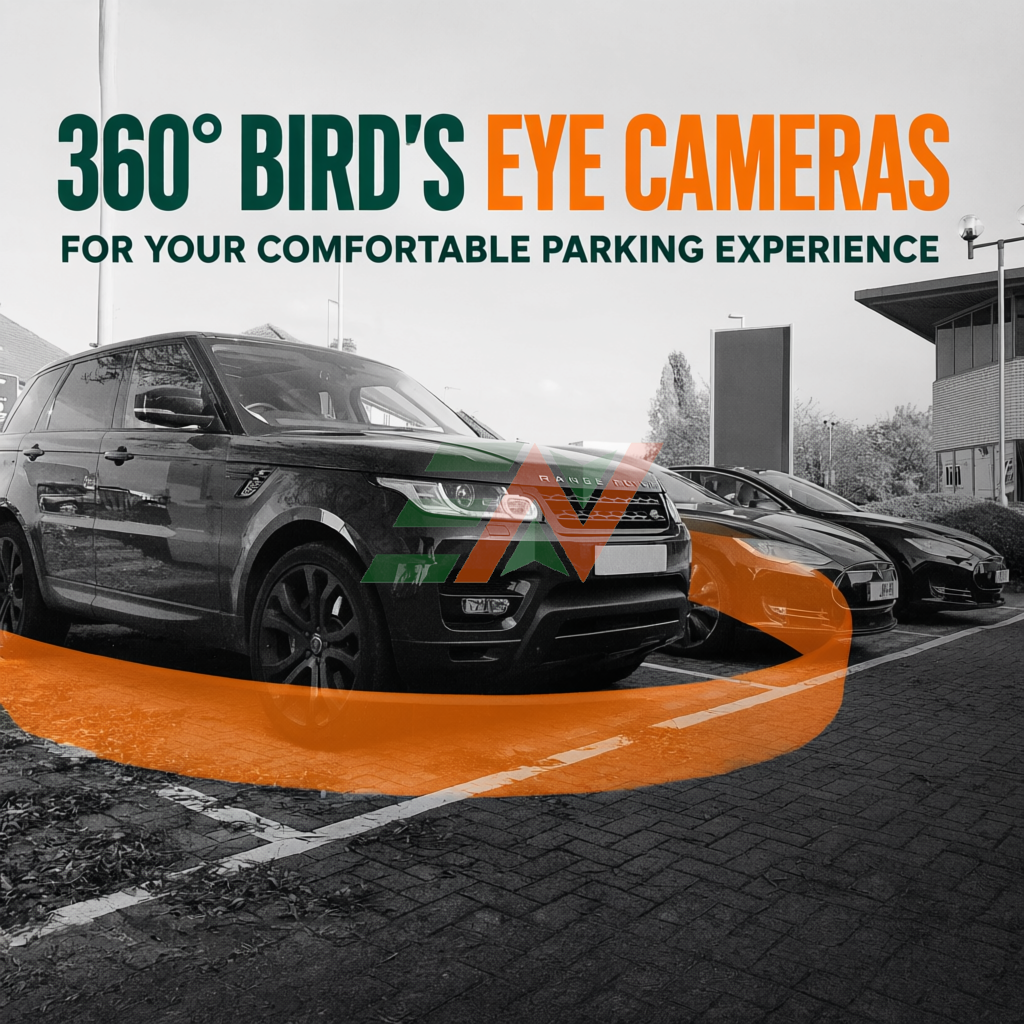 Backup camera Land Rover Discovery 4 360-degree view system for comfortable parking