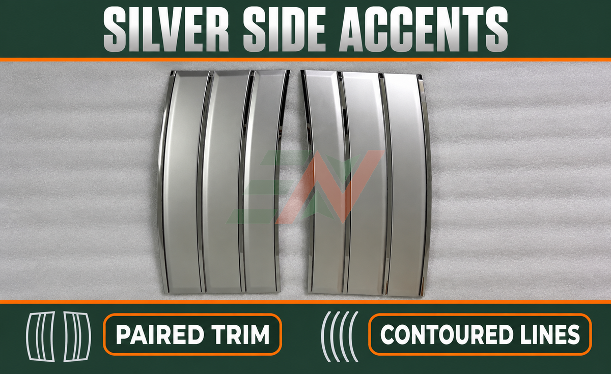 Chrome Side Door Air Fender Vent Kit for the Land Rover Range Rover Vogue L405