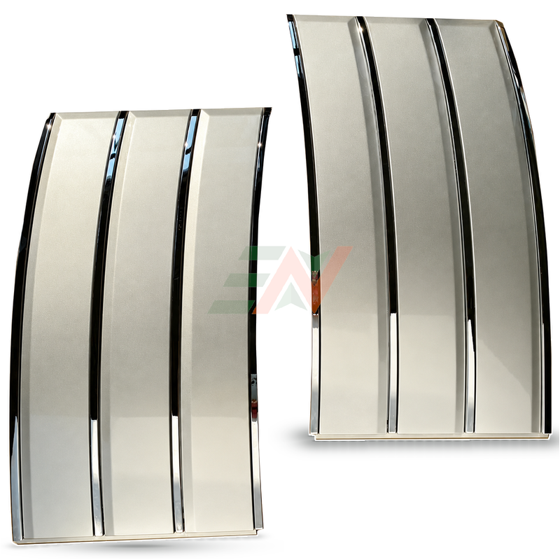 Chrome Side Door Air Fender Vent Kit for the Land Rover Range Rover Vogue L405
