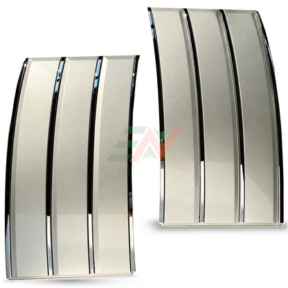 Chrome Side Door Air Fender Vent Kit for the Land Rover Range Rover Vogue L405