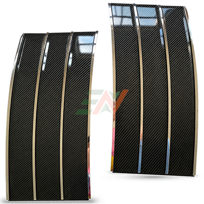 Chrome Side Door Air Fender Vent Kit for the Land Rover Range Rover Vogue L405