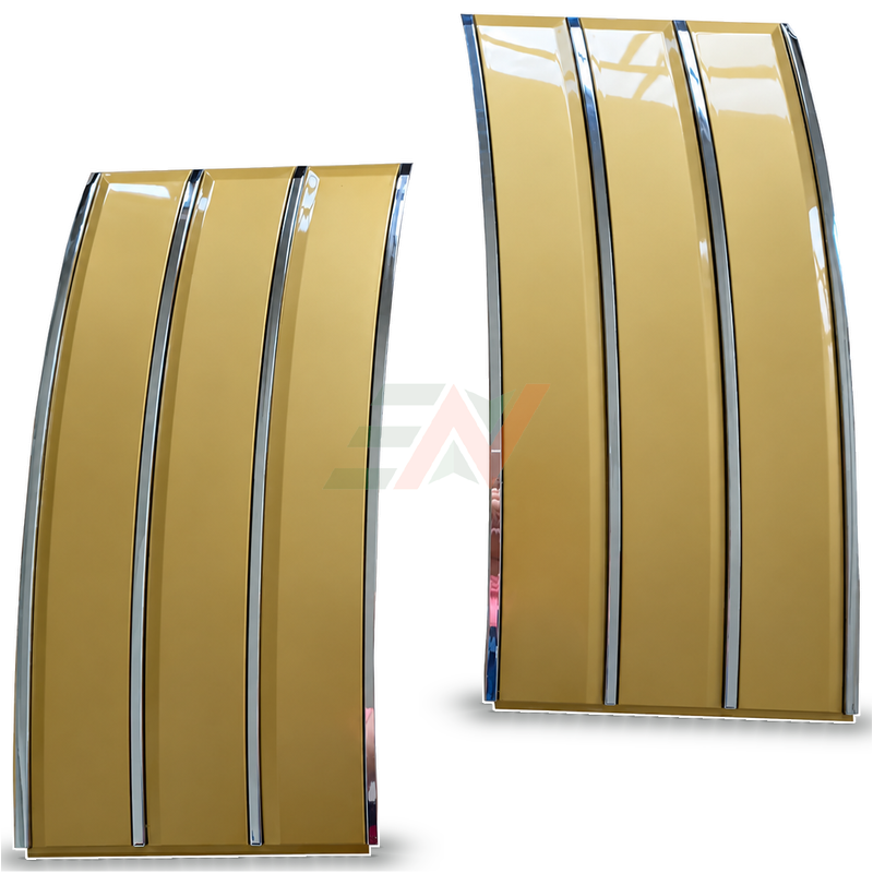 Chrome Side Door Air Fender Vent Kit for the Land Rover Range Rover Vogue L405