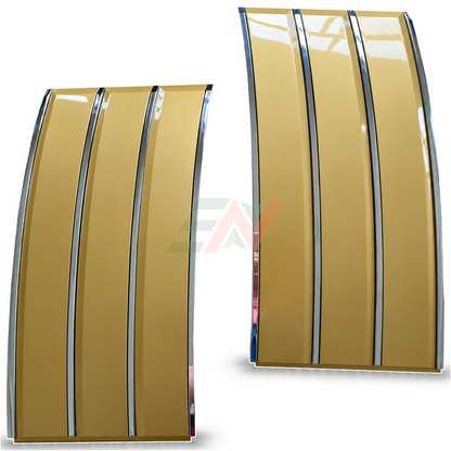 Chrome Side Door Air Fender Vent Kit for the Land Rover Range Rover Vogue L405