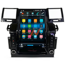 Dash touch screen Android head unit display for Range Rover Sport L320 with app icons on screen