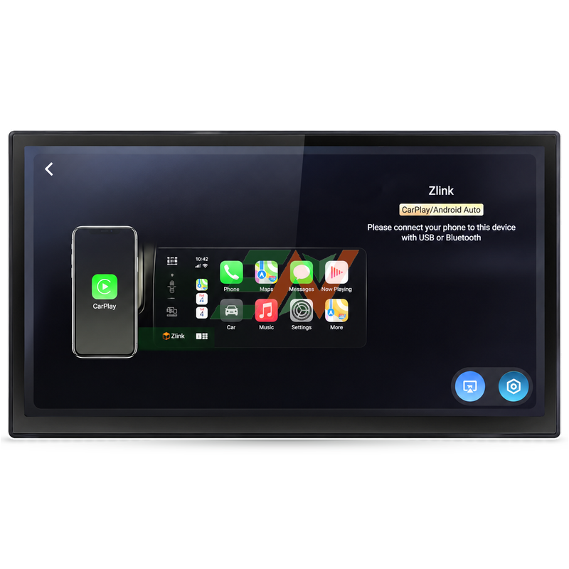 Dash touch screen Android head unit display for Range Rover Vogue L405 with Carplay wireless receiver interface