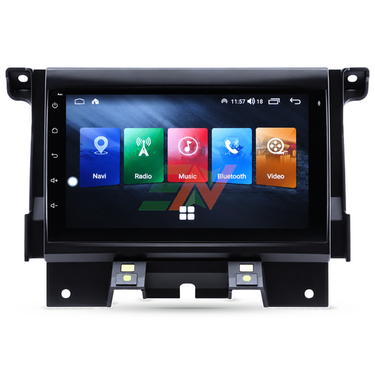 Unidad principal Android con pantalla táctil de tablero para Range Rover Sport L320 con acceso a Google Play Store y visualización del menú principal