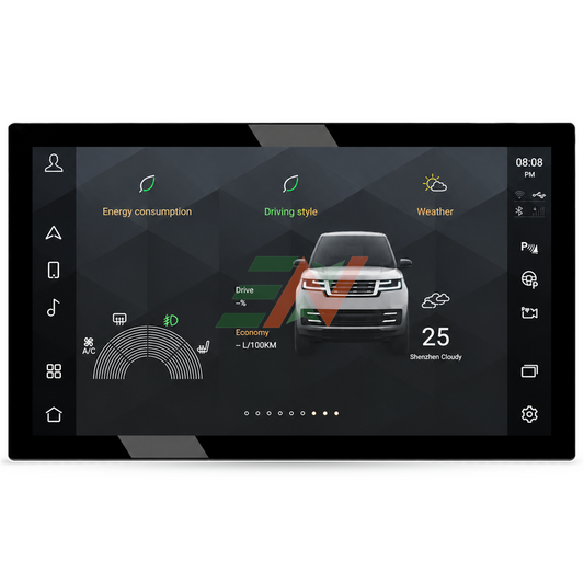 Dash Touch Screen Android Head Unit for Range Rover Vogue L405 with car original system integration display