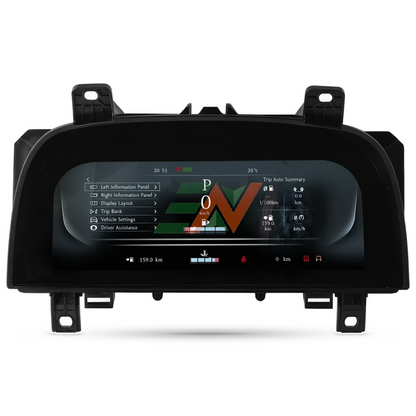 grupo de instrumentos digitales para Range Rover Sport L320 con pantalla de 12,3 pulgadas con resumen automático del viaje