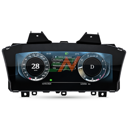 digital instrument cluster Range Rover Vogue L405 12.3-inch digital instrument cluster with vehicle information display