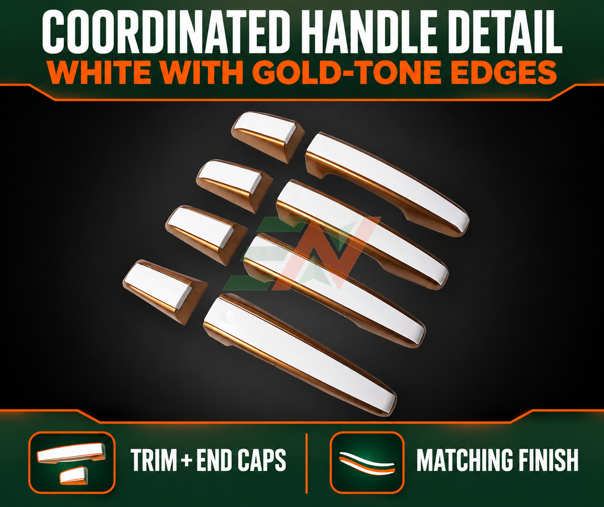 Exterior Door Handle Trim Accessory Set for Land Rover Range Rover