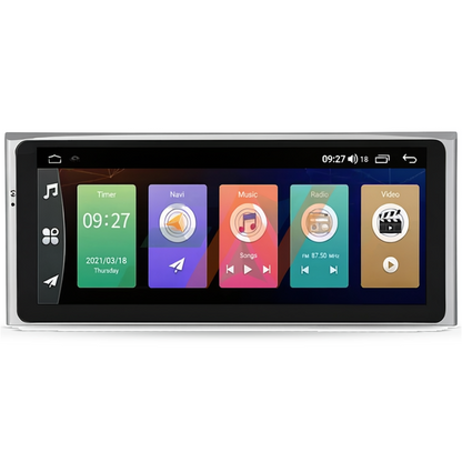 Android head unit for Range Rover Vogue L322 multimedia player with main menu UI