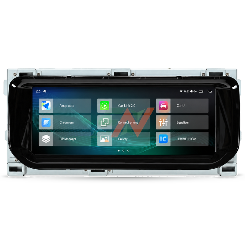Head Unit Display for Range Rover Vogue L405 with 10.25-inch dual Android system with app icons