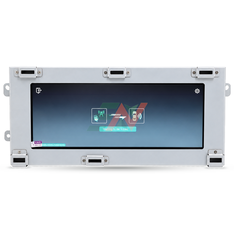 Head unit display for Range Rover Vogue L405 with 10.25-inch dual Android system with linking screen