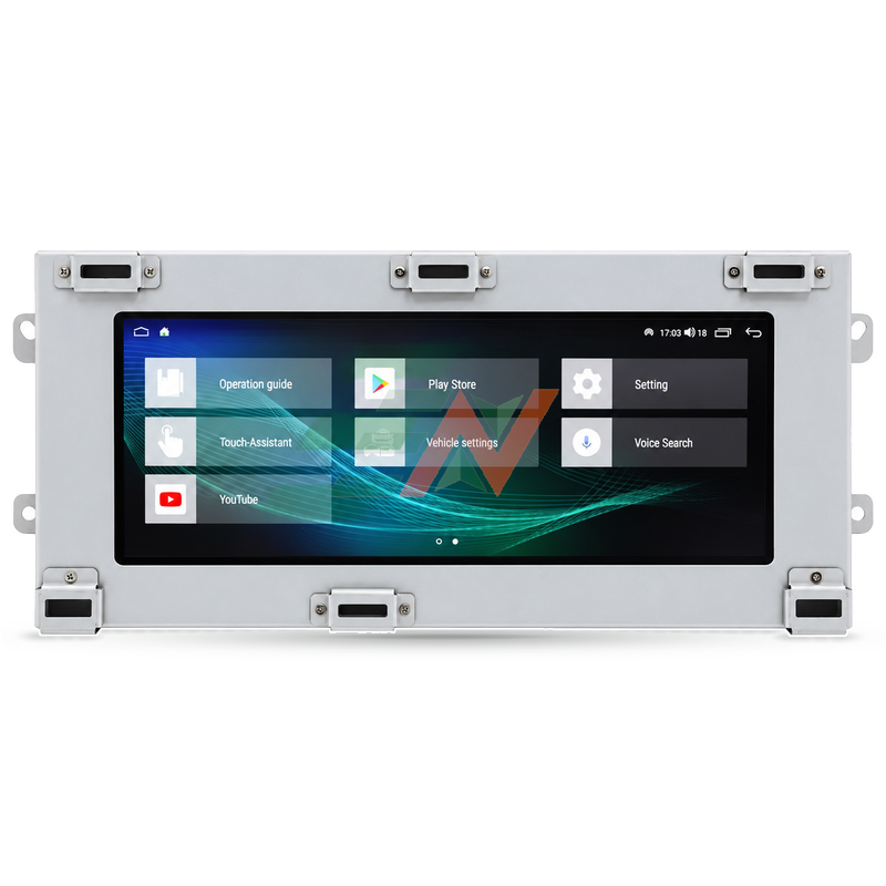 Head unit display for Range Rover Vogue L405 with 10.25-inch dual Android system with main menu apps
